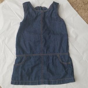 Toddlers denim dress - size 3T